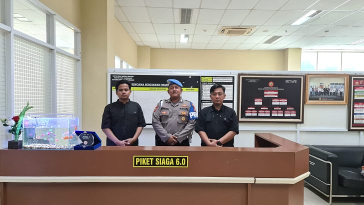 RUANG SATINTELKAM POLRESTA TANGERANG DICEK OLEH SIPROPAM