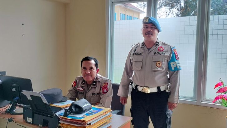RUANG SIKUM POLRESTA TANGERANG DICEK OLEH SIPROPAM