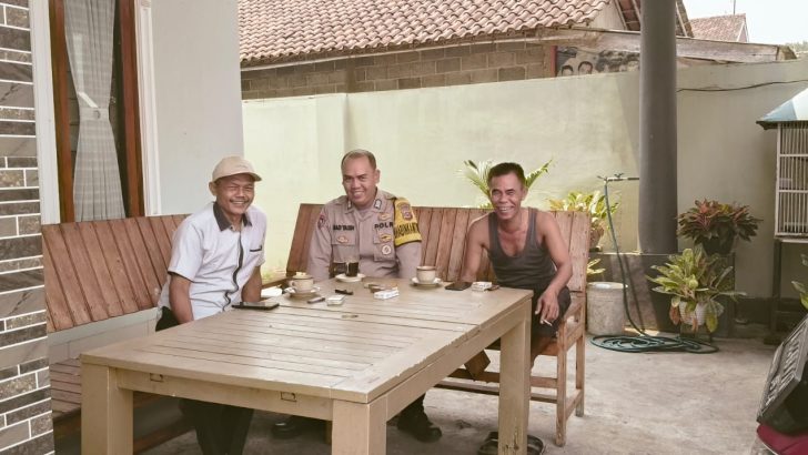 Bripka M Yasin Sambang Tokoh Masyarakat guna terjalin kedekatan polri dengan Tokoh Masyarakat