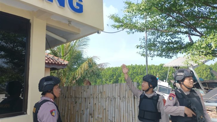 Ka Jaga Bripka Sayoko Pimpin Piket Jaga Laksanakan Pengecekan CCTV Mako Satpolairud