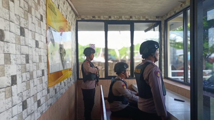 Upaya Tingkatkan Kewaspadaan Penjagaan Personel Satpolairud Laksanakan Giat Sispam Mako