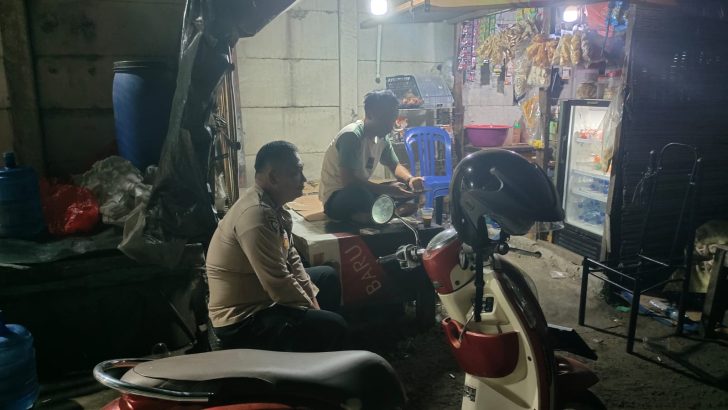 Sambang Tokoh Pemuda Dan Warga Bhabinkamtibmas Sampaikan Pesan Kamtibmas
