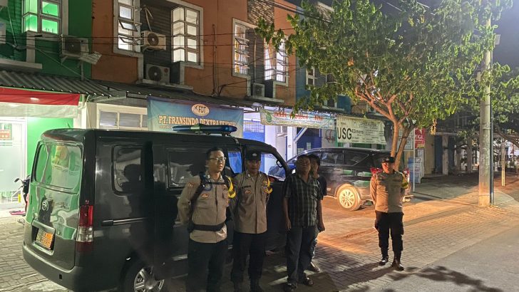 Anggota Polsek Rajeg Melaksanakan Patroli Antisipasi 3C di Darkum Polsek Rajeg