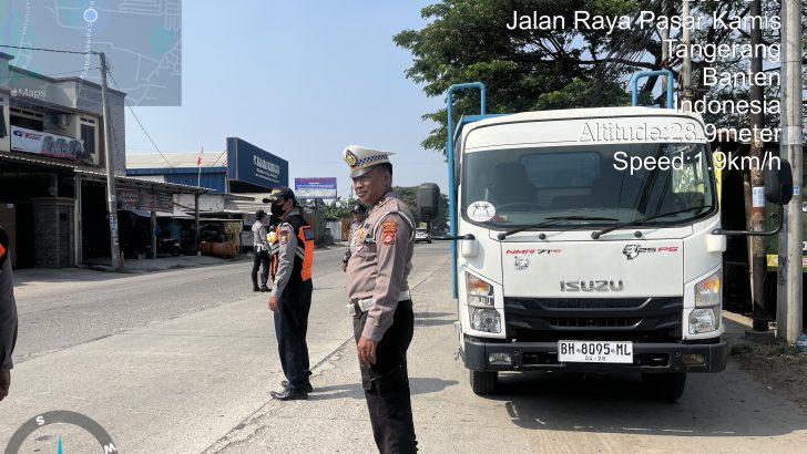 Kegiatan Pengawadan dsn Pendampingan Ops Penertiban dsn Gakum dari Dishub Kab. Tangerang