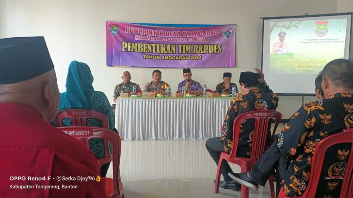 Aipda Tri Iskandar Berperan Aktif dalam Musrenbangdes 2025 Desa Bitung Jaya