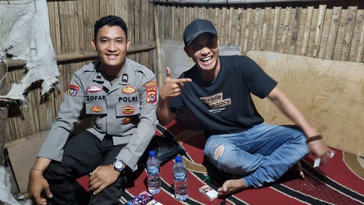 Briptu Muzofar Zam Zami Maksimalkan Sambang DDS Dalam Rangka Cooling System