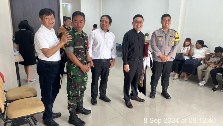 Pemantauan dan Pengamanan Ibadah Mingguan di Gereja GKY Suvarna Sutera