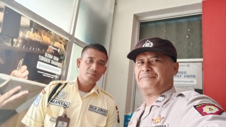 Sambang Ke Masyarakat Aiptu Dhermawan Sampaikan Pesan Kantibmas