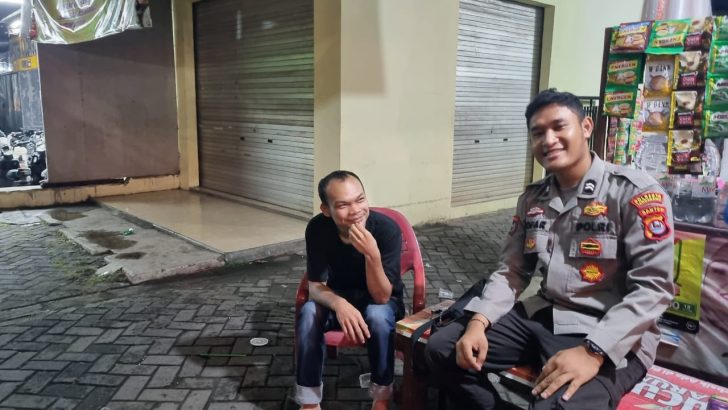 Ciptakan Kamtibmas Kondusif, Bhabinkamtibmas Rutin Sambangi Warga