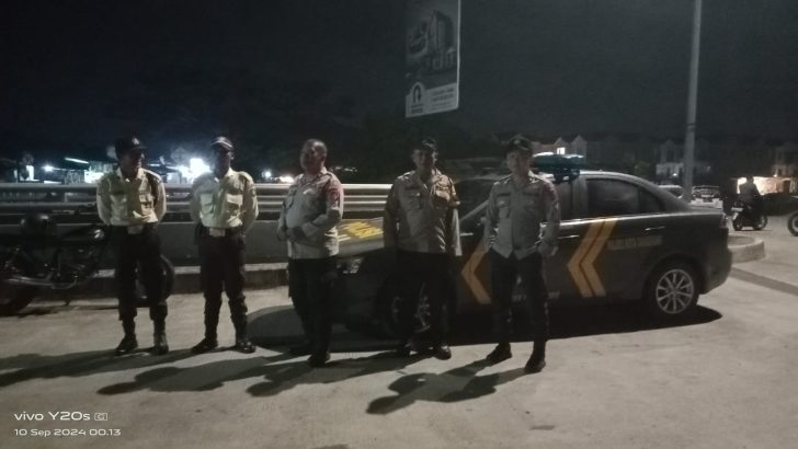 Patroli Rutin Polsek Pasar Kemis Antisipasi Gangguan kamtibmas