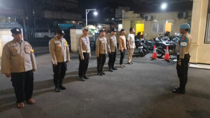 Pawas Ipda Junaedi Pimpin Apel Malam Piket Fungsi