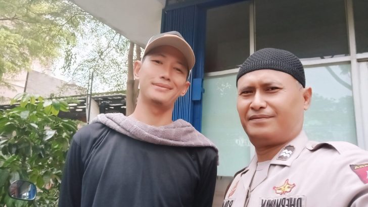 Sambang Ke Masyarakat Aiptu Dhermawan Sampaikan Pesan Kantibmas