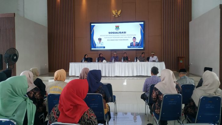 Kanit Reskrim Polsek Panongan Hadiri Sosialisasi Pencegahan Tindak Kekerasan Terhadap Perempuan dan Anak