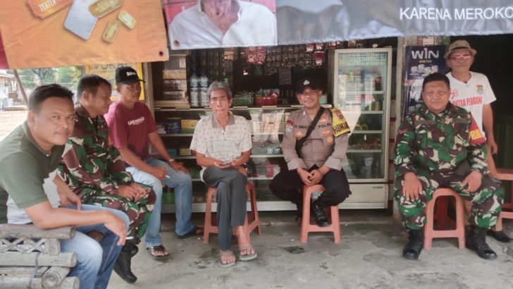 Gencarkan Kegiatan Guyub TNI- Polri Guna Ciptakan Kondusifitas Wilayah