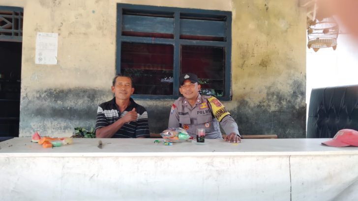 Bripka Rio Sumboyo Maksimalkan Sambang DDS Dalam Rangka Cooling System Jelang Pilkada Serentak