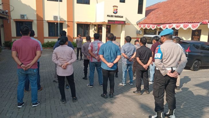 Kapolsek Panongan Pimpin Apel Pagi Sampaikan Arahan Dan Penekanan