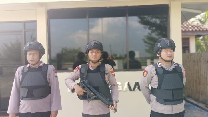 Pastikan Keamanan Mako Piket Jaga Lakukan Patroli Di Sekitaran Mako Satpolairud