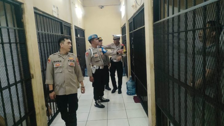 Pengecekan rutin Tahanan Mako Polresta Tangerang