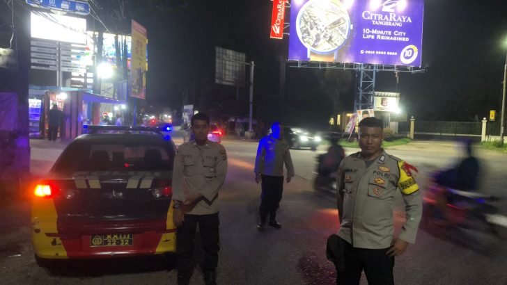 Kanit Binmas Ipda Amir Murtado Gelar Patroli Malam Antisipasi Kejahatan