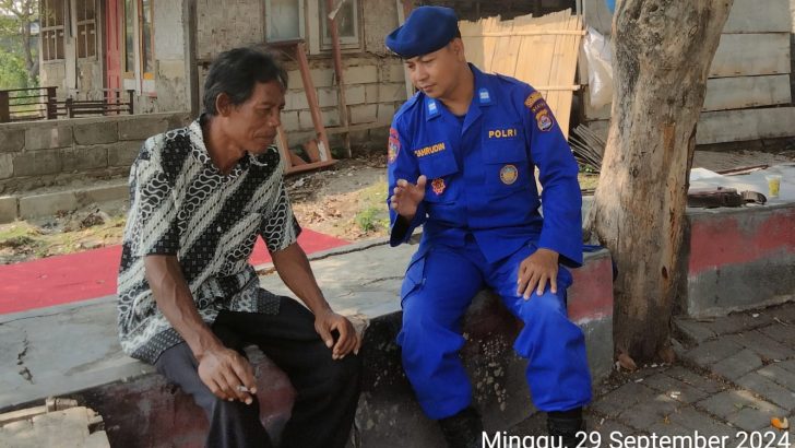 Agar situasi Kamtibmas tetap aman dan kondusif anggota satpolairud melaksanakan kegiatan cooling sistem di lontar