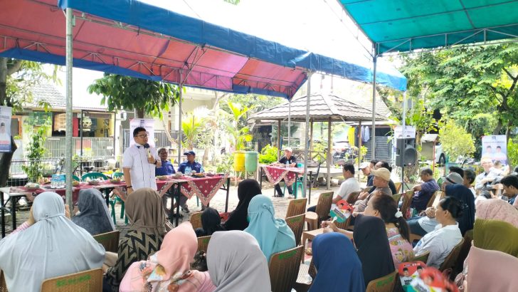 Polsek Pasar Kemis Amankan Kampanye Tatap Muka Cawabup Tangerang Di Perum Kuta Bumi