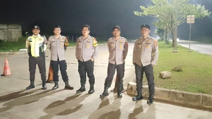 Antisipasi Kejahatan, Jajaran Polsek Pasar Kemis Polresta Tangerang Rutin Patroli Malam