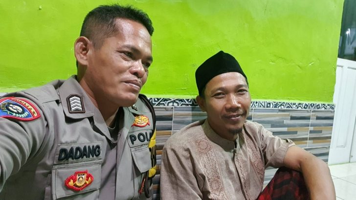 Pendekatan diri kepada warga di Binaannya, Bripka Dadang tak henti-hentinya kunjungi warga di Desa Kandawati