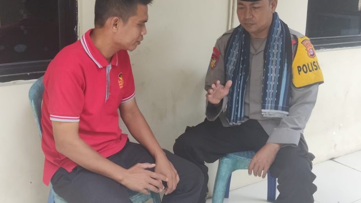 Berikan Himbauan Kamtibmas Melalui Kegiatan Polisi RW Oleh Satpolairud Polresta Tangerang