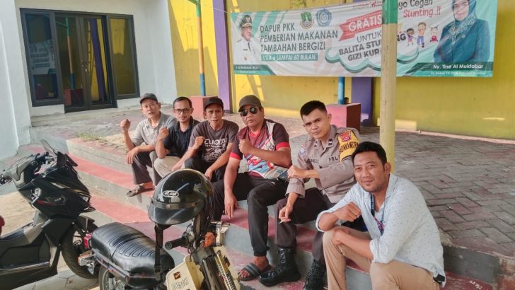 Anggota Polsek Cisoka Polresta Tangerang Polda Banten Dalam Upaya Menjaga Harkamtibmas Laksanakan Kegiatan Sambang Wilayah.