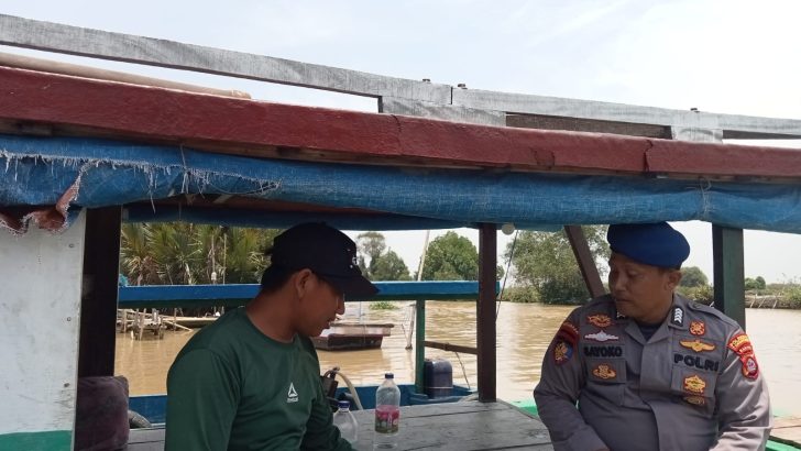 Unit Patroli Satpolairud Polresta Tangerang Lakukan Kegiatan Cooling System Jelang Pilkada Serentak 2024