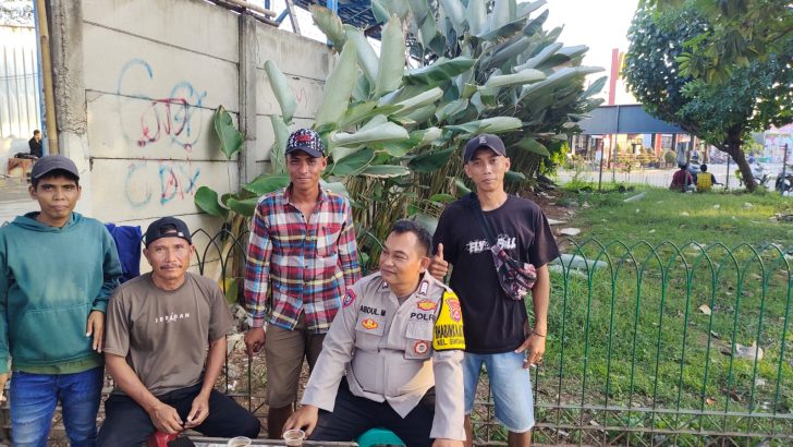 Polisi Peduli pengangguran (Poliran)Bhabinkamtibmas  Polsek Pasar Kemis, memberikaan Pesan kamtibmas kepada warga Binaan