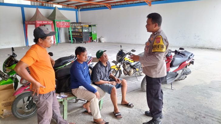Binamas Desa Mekarsari sambang dan berikan edukasi Kamtibmas