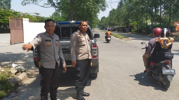 Antisipasi 3C, tawuran pelajar, maupun guantibmas lainnya Personil Polsek Balaraja Polresta Tangerang Lakukan Kegiatan Patroli Mobile