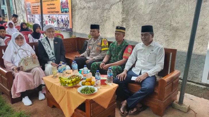 Bhabinkamtibmas Sukamanah Menghadiri Peringatan Maulid Nabi Muhammad Saw