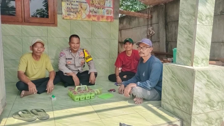 WUJUDKAN SINERGITAS DENGAN WARGA, BHABINKAMTIBMAS RUTIN LAKSANAKAN SAMBANG