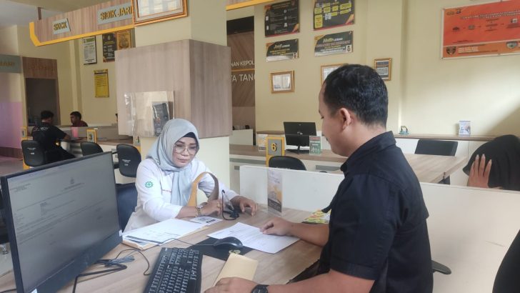 Pelayanan Prima SPKT Polresta Tangerang