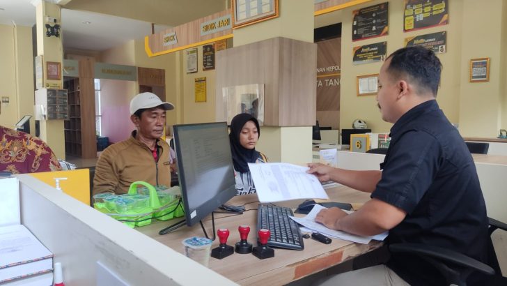 Pelayanan Prima SPKT Polresta Tangerang