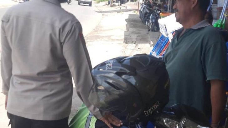 Antisipasi Curanmor, Ipda Agus Purwono PS. Kanit Binkamsa Satbinmas Polresta Tangerang Beri Himbauan Kepada Masyarakat Agar Waspada Saat Memarkir Kendaraan