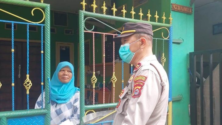PS. Kanit Bintibsos Satbinmas Polresta Tangerang Giat Patroli dan Himbau Warga Waspada Curanmor
