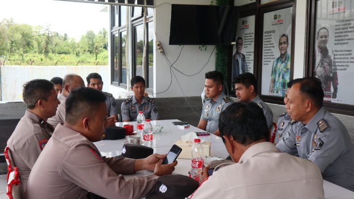 Personil Satbinmas Polresta Tangerang Lakukan Koordinasi dan Sambang ke Rutan Klas 1 Tangerang