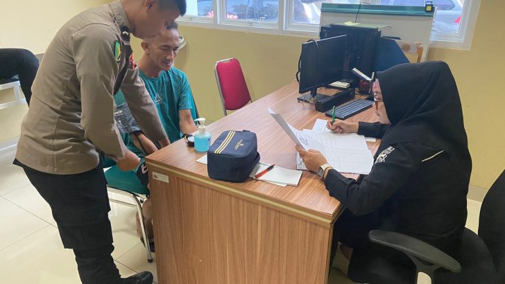 Pemeriksaan Kesehatan Terhadap Tahanan Tahap 2 Di Klinik Bhayangkara Polresta Tangerang