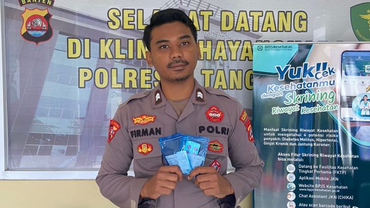 Pemeriksaan Kesehatan Sekaligus Pemberian Vitamin Dan Obat Terhadap Anggota Polresta Tangerang Dalam Rangka OMP 2024.