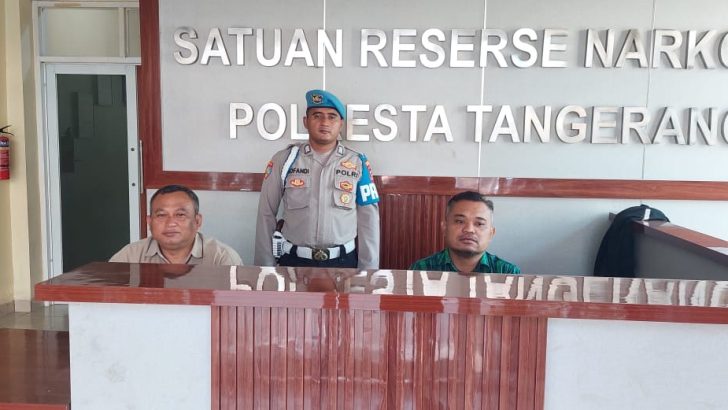RUANG SATRESNARKOBA POLRESTA TANGERANG DICEK OLEH SIPROPAM