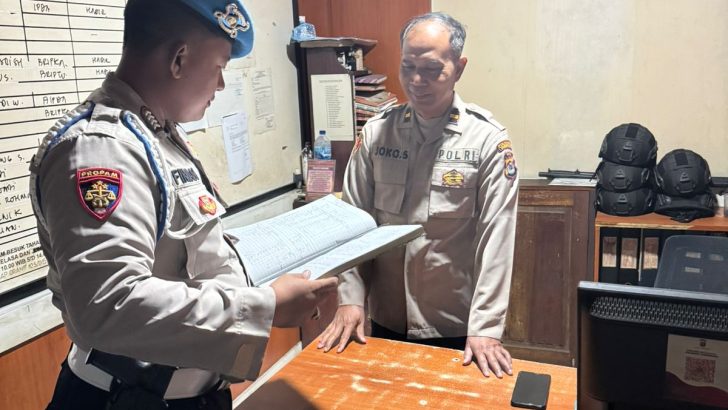 PENGECEKAN KESIAPSIAGAAN RAJEG OLEH SIPROPAM POLRESTA TANGERANG