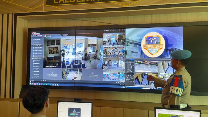 SIPROPAM CEK RUANG COMMAND CENTRE POLRESTA TANGERANG