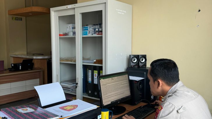 aipda tatang membuat laporan abk