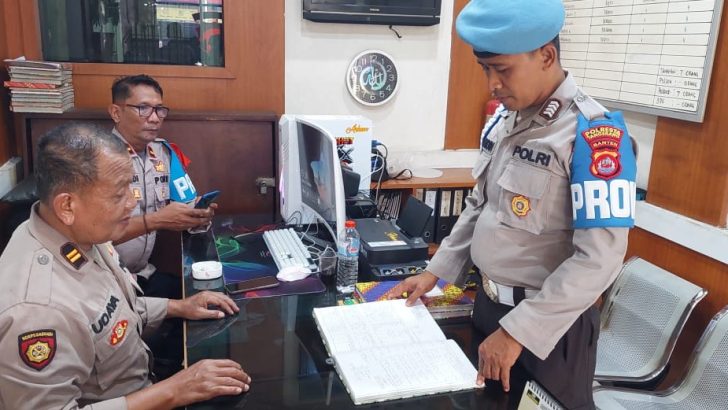 PENGECEKAN KESIAPSIAGAAN POLSEK  PASAR KEMIS OLEH SIPROPAM POLRESTA TANGERANG