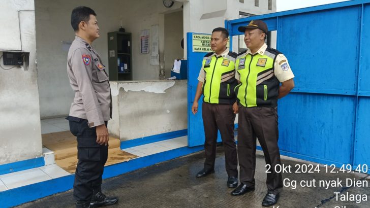 Giat Sambang Kepada Anggota Satpam PT Terafilber Menyampaian Pesan Kantibmas Jelang Pilkada Kab Tangerang Situasi Aman Tka