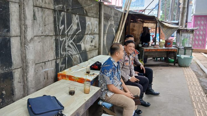 Aipda Ansori Pa. Kasubnit Binpolmas Giat Sosialisasi Kamtibmas Jelang Pemilukada 2024