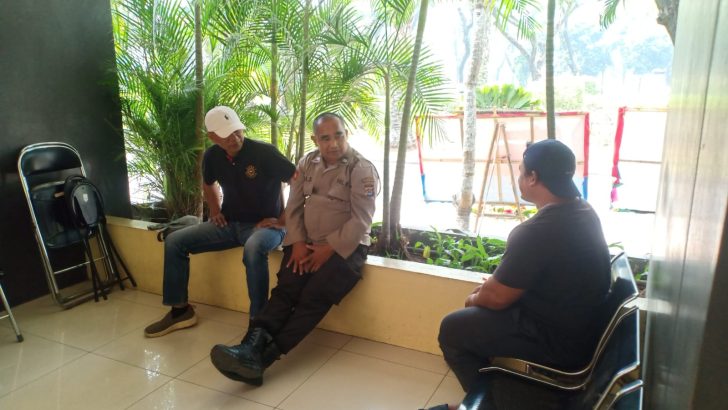 Berikan Keamaman dan Kenyamanan Pengunjung Piket Patroli Polsek Panongan Monitoring Tempat Wisata Citra Raya